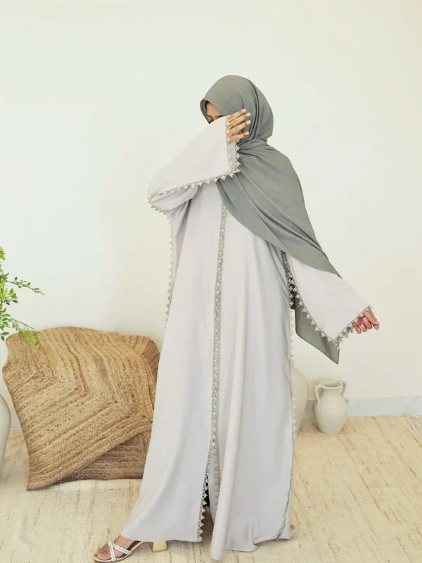 Ethereal Lace Abaya